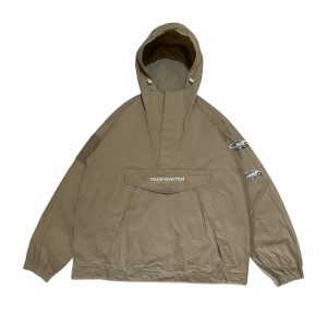 Thisisneverthat Patched Anorak Jacket - Khaki Streetwear HBX Style